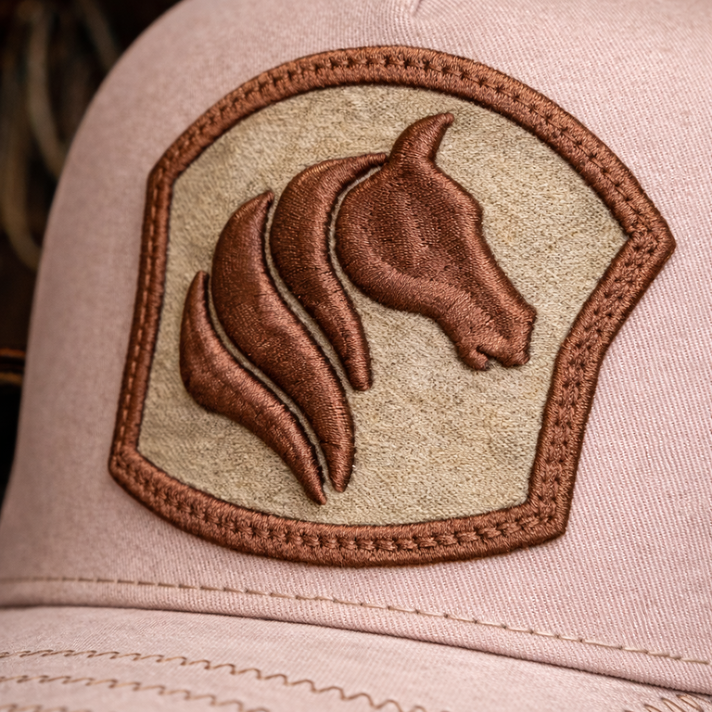 Gorra Caballo Palo De Rosa