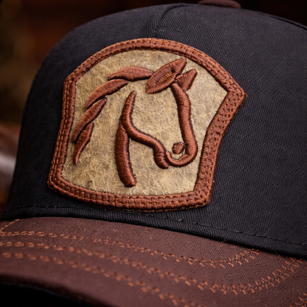 Gorra Caballo Café
