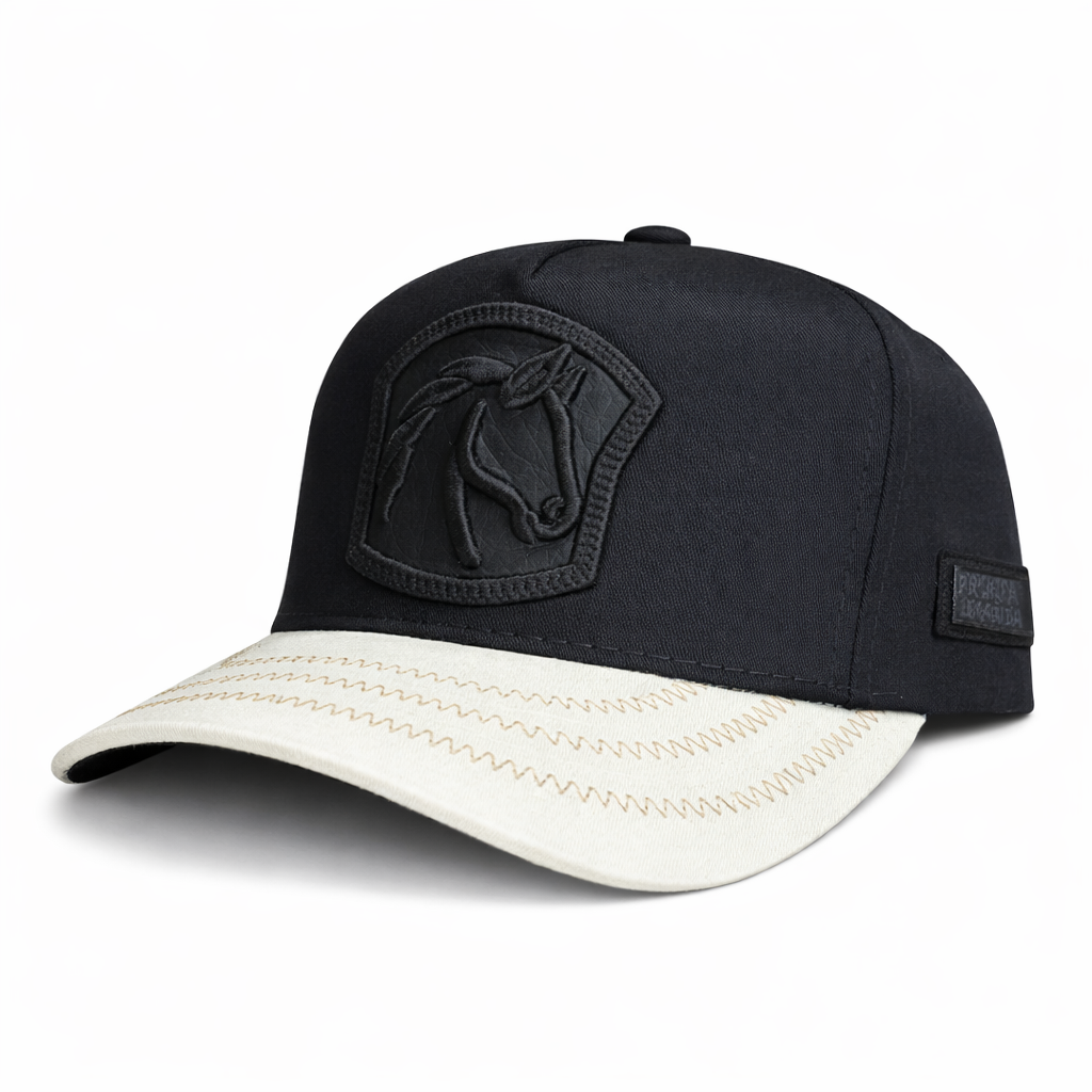 Gorra Caballo Visera Blanca